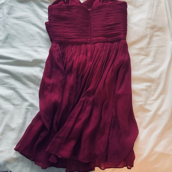 JCrew Arabelle silk dress - Wild Beet NWT - Picture 3 of 6